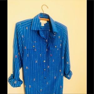 Nautical shirt dress